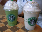 Green tea frap