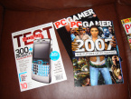 Wired (Gadgets 2007 Special), PC Gamer UK (Christmas 2006 + January 2007)