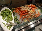 Edamame & crab legs