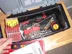 Contents of toolbox